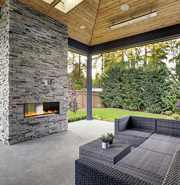 backyard in Woodland Hills