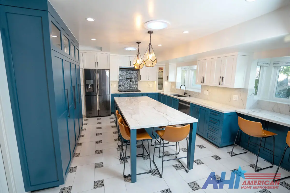 blue-white-kitchen-06 Blue White Kitchen Remodel in Los Angeles
