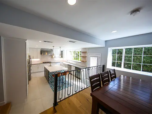 Kitchen and Living Room remodel in Los Angeles
