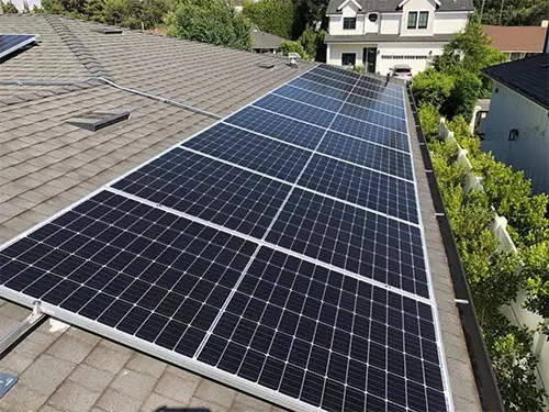 West Hills solar installation